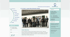 Desktop Screenshot of dr-kerth-lampe.de